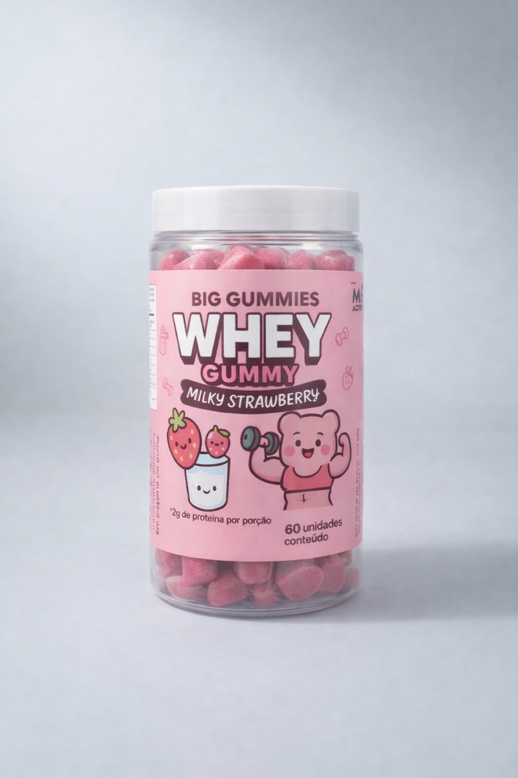 Gummy Whey 60 unidades ( Escolha seu sabor )
