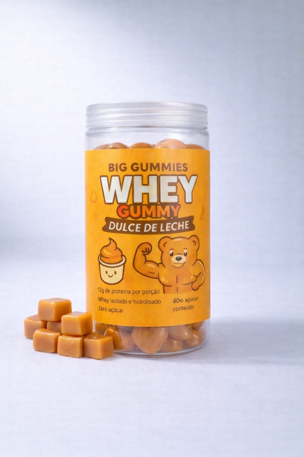 Gummy Whey 60 unidades ( Escolha seu sabor )