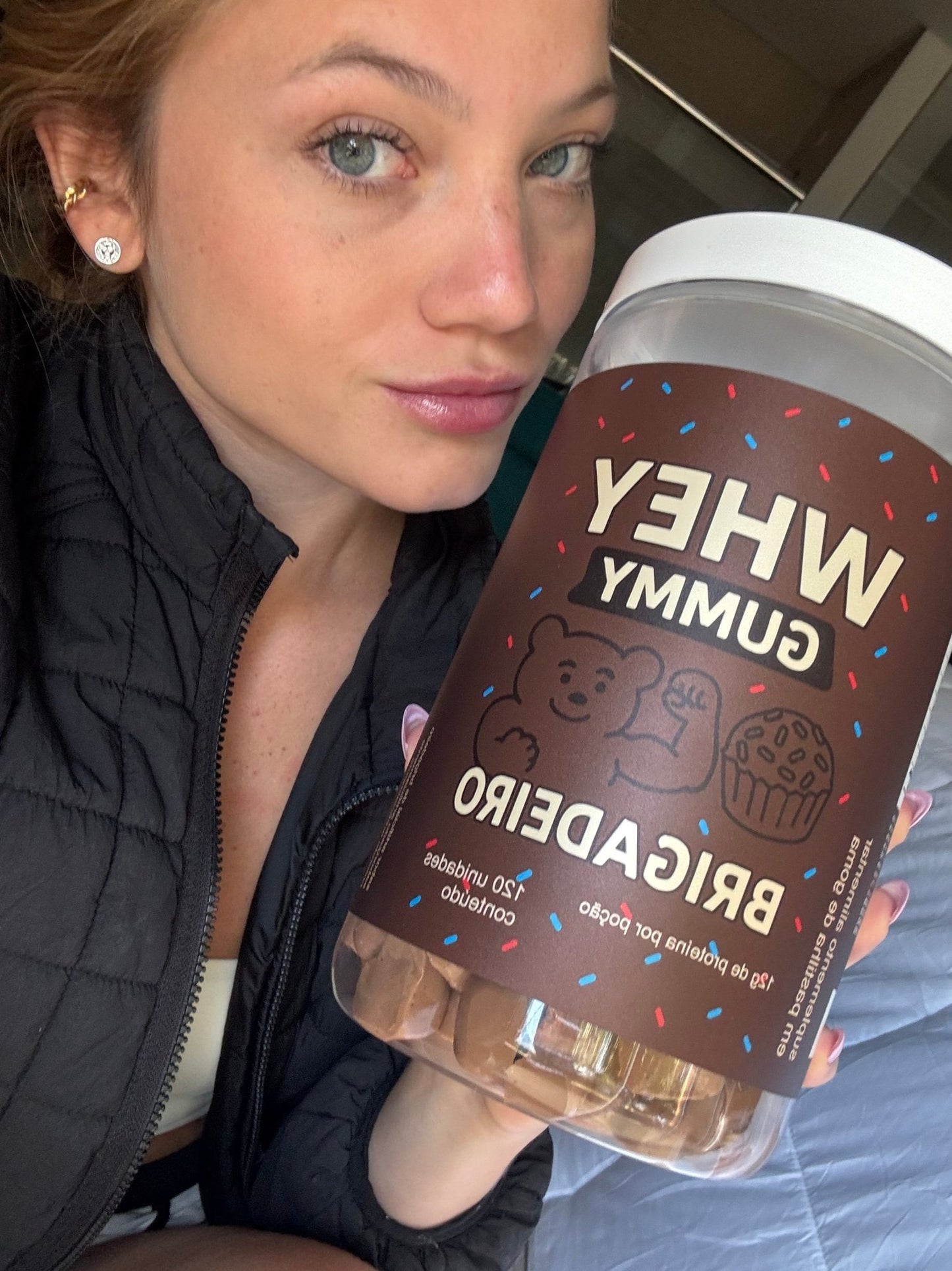 Gummy Whey Brigadeiro 120 gummies - BIG GUMMIES
