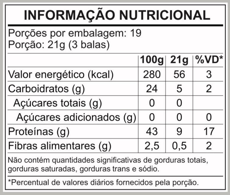 Gummy Whey Brigadeiro 120 gummies - BIG GUMMIES